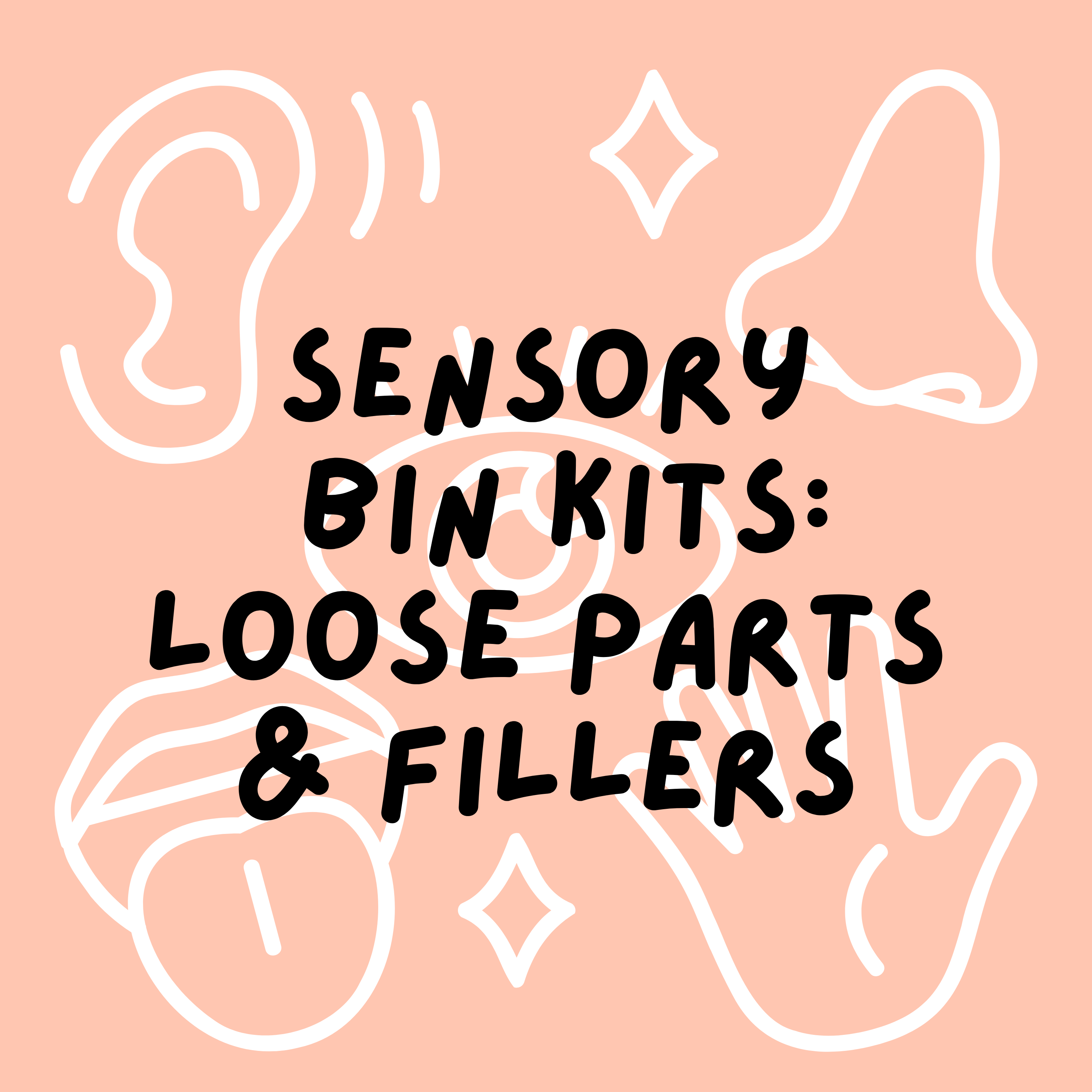 Sensory Bin Kits: Filler & Loose Parts