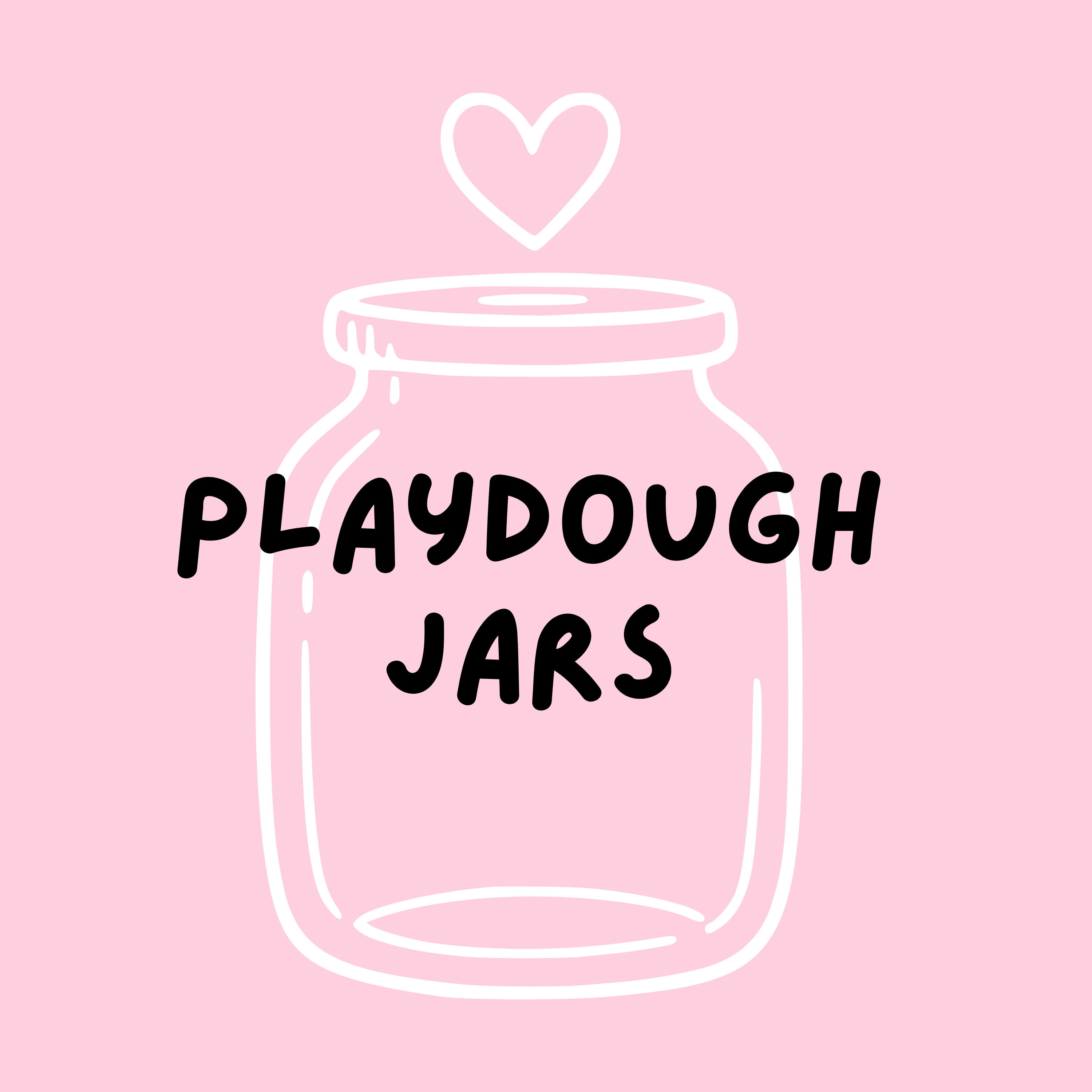 Playdough Jars