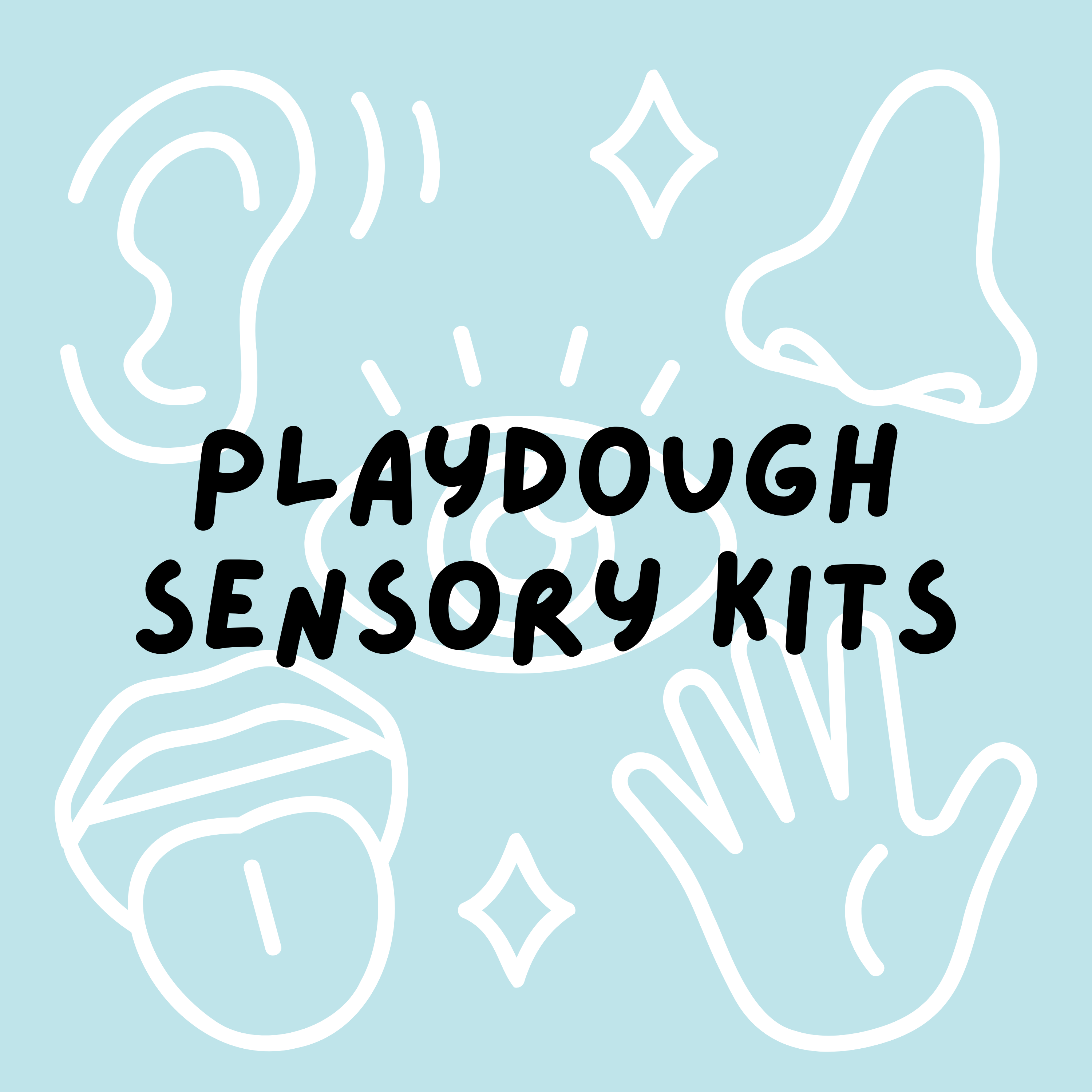 Playdough Sensory Kits