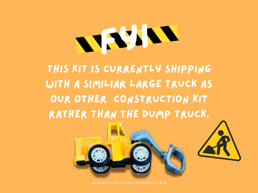 Construction Worker Playdough Sensory Kit