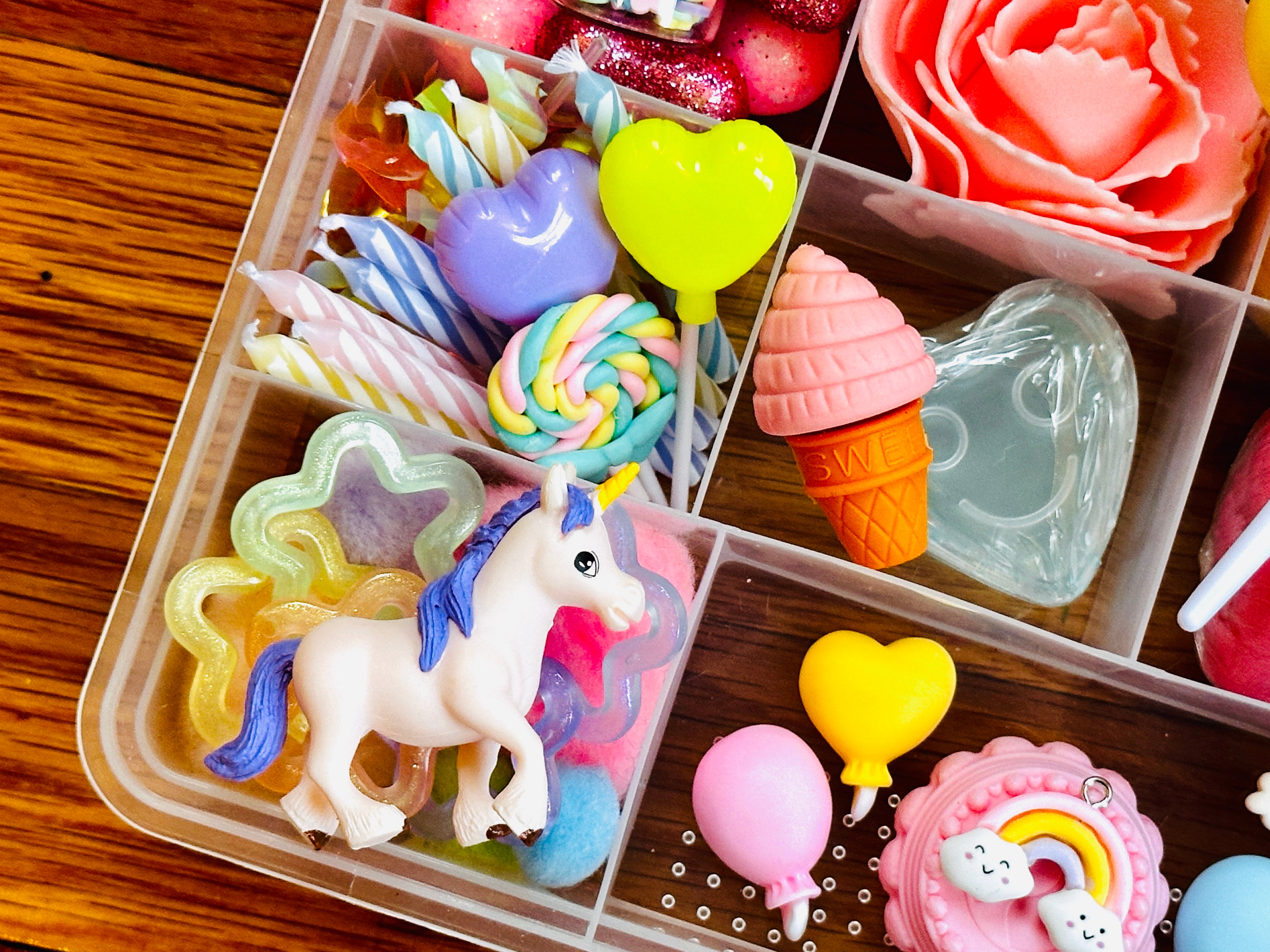 Unicorn Birthday Party Playdough Sensory Kit
