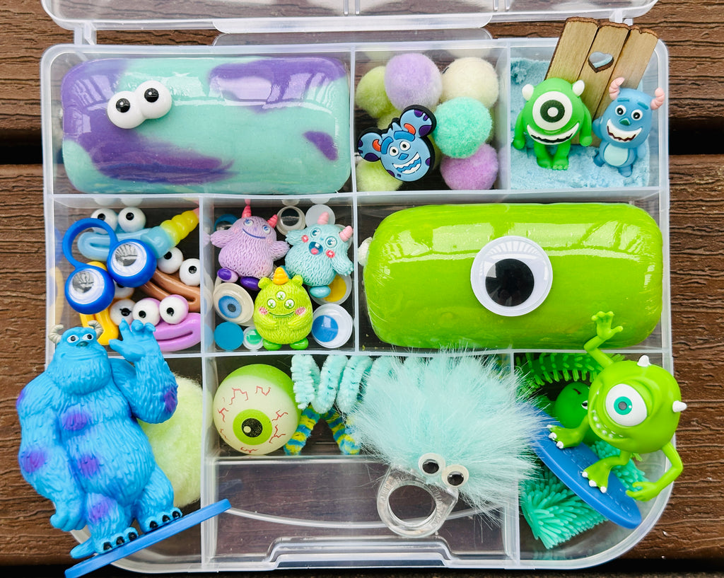 Monsters Playdough Sensory Kit