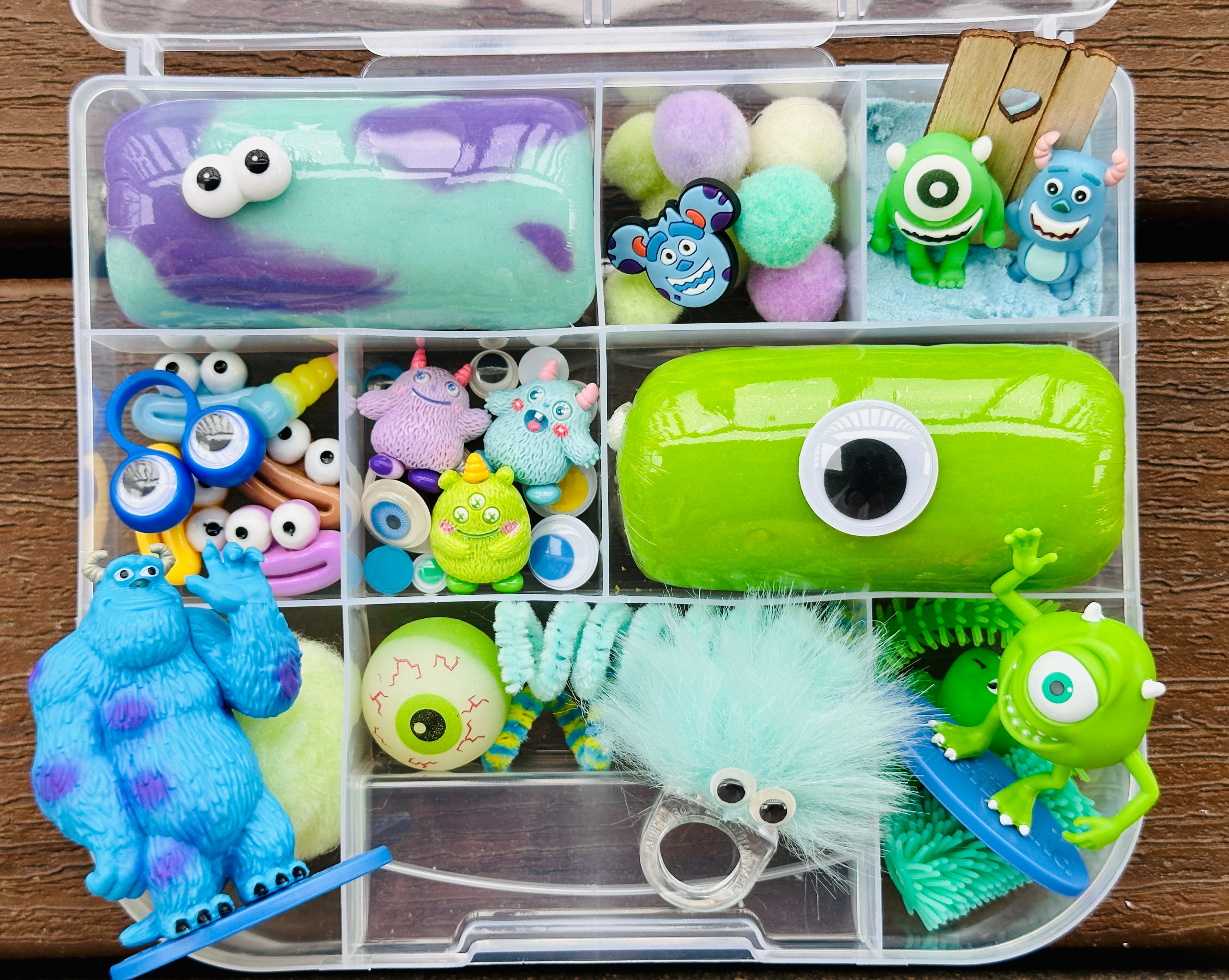 Monsters Playdough Sensory Kit