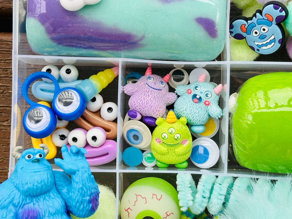 Monsters Playdough Sensory Kit