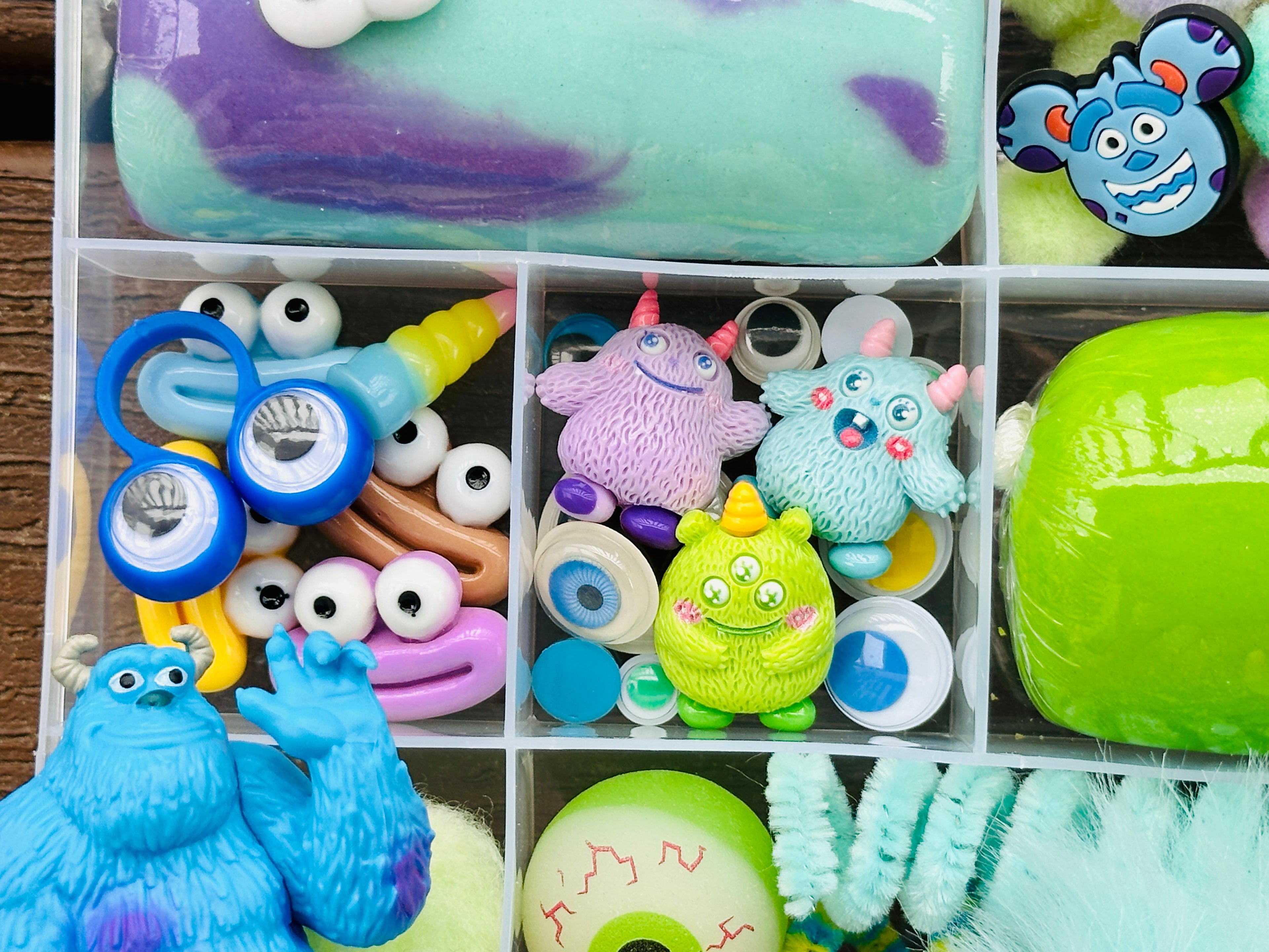 Monsters Playdough Sensory Kit