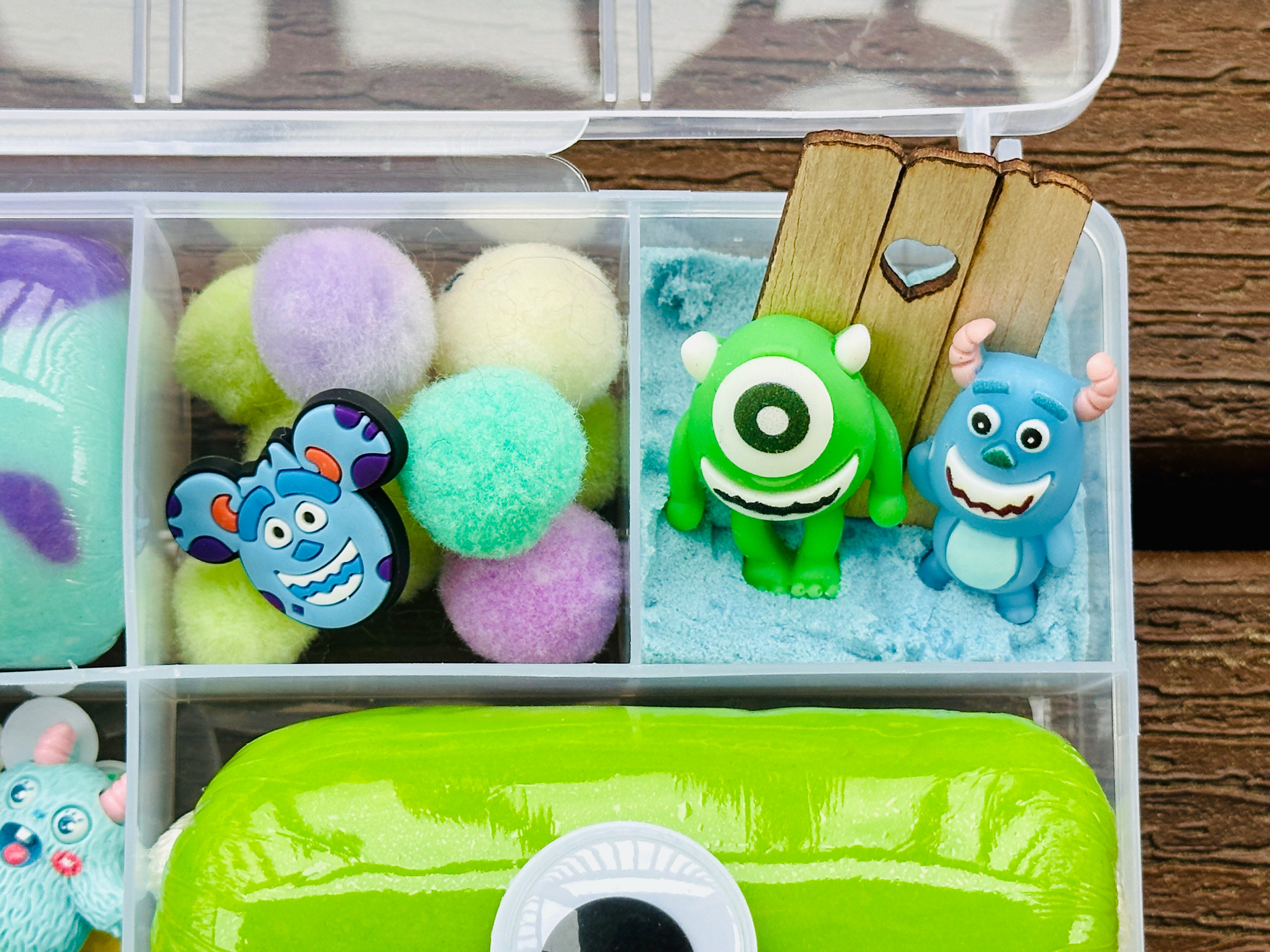 Monsters Playdough Sensory Kit