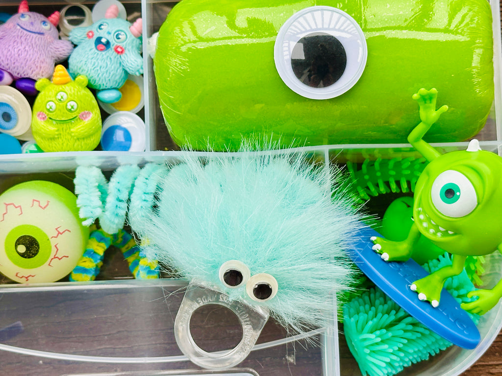 Monsters Playdough Sensory Kit
