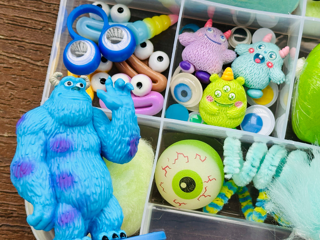 Monsters Playdough Sensory Kit