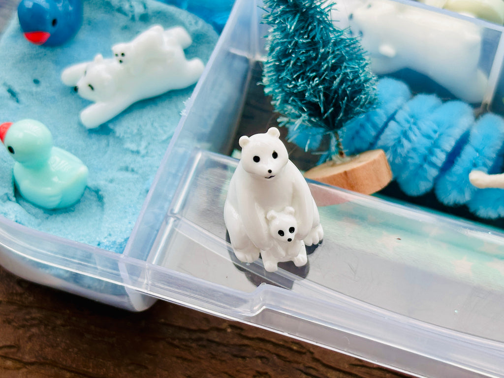 Artic Snowy Playdough Sensory Kit