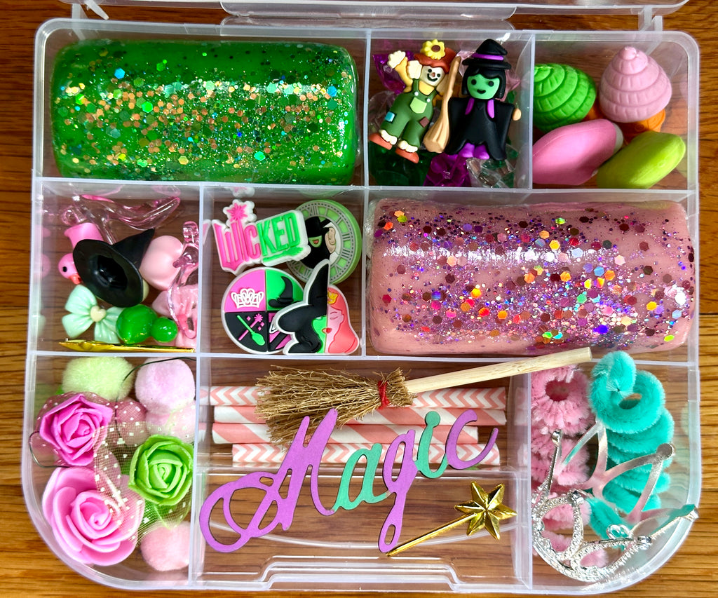 Wicked Inspired Playdough Sensory Kit