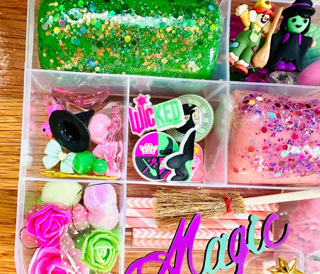 Wicked Inspired Playdough Sensory Kit