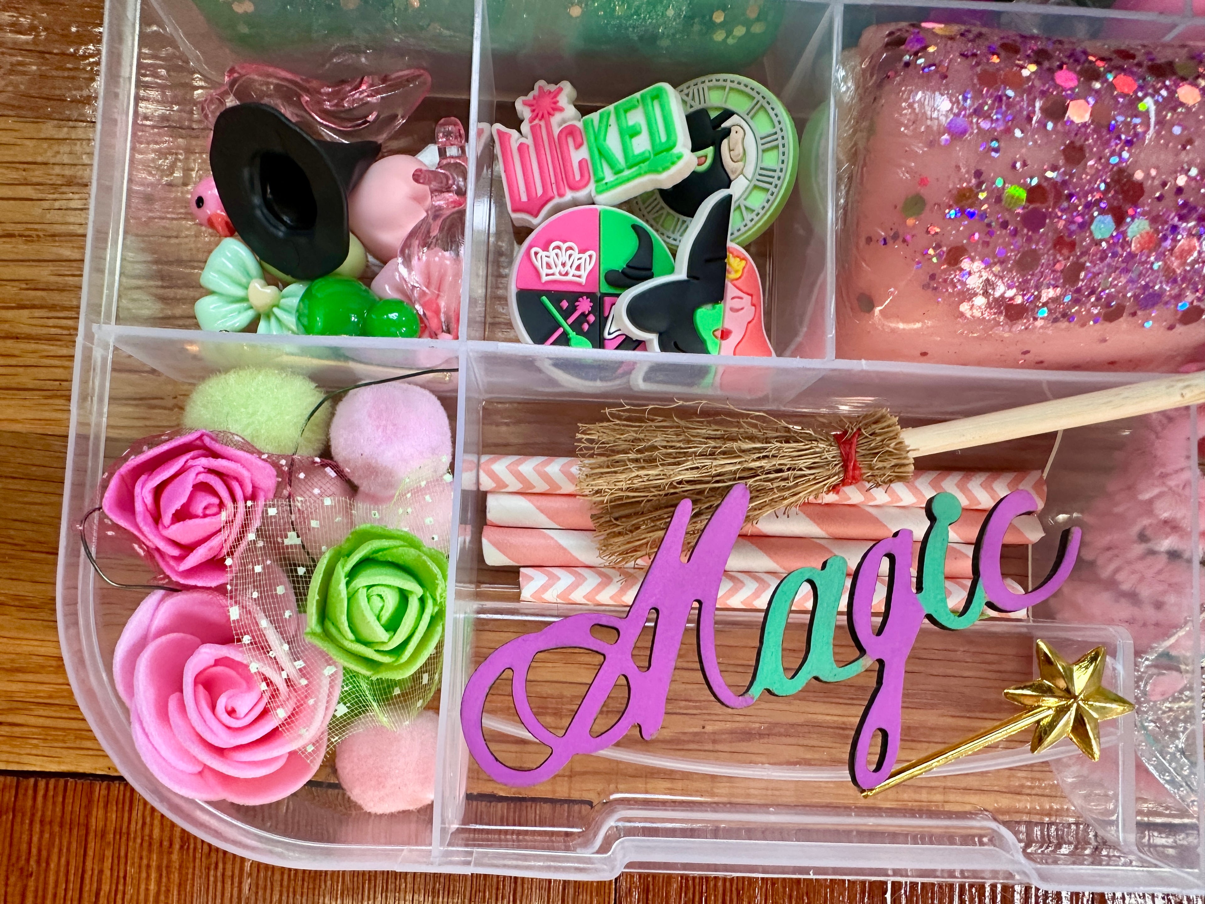 Wicked Inspired Playdough Sensory Kit