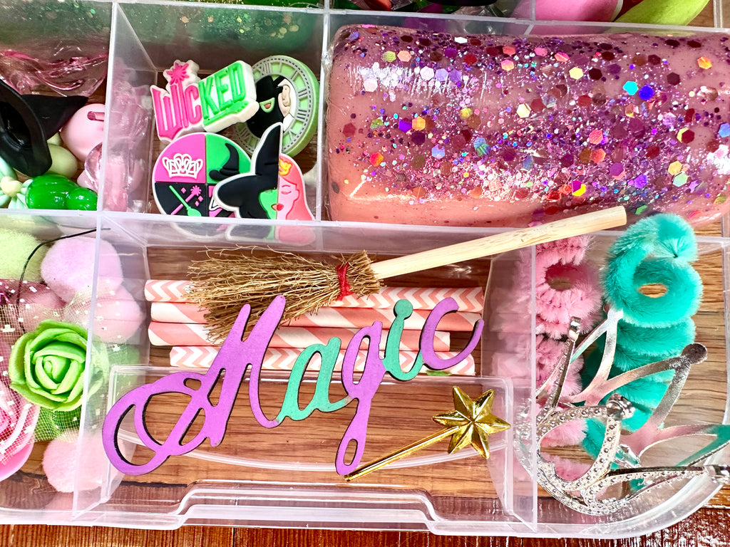 Wicked Inspired Playdough Sensory Kit