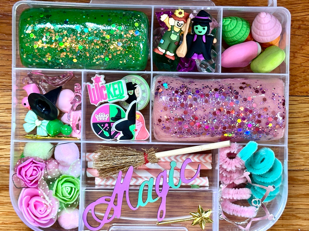 Wicked Inspired Playdough Sensory Kit