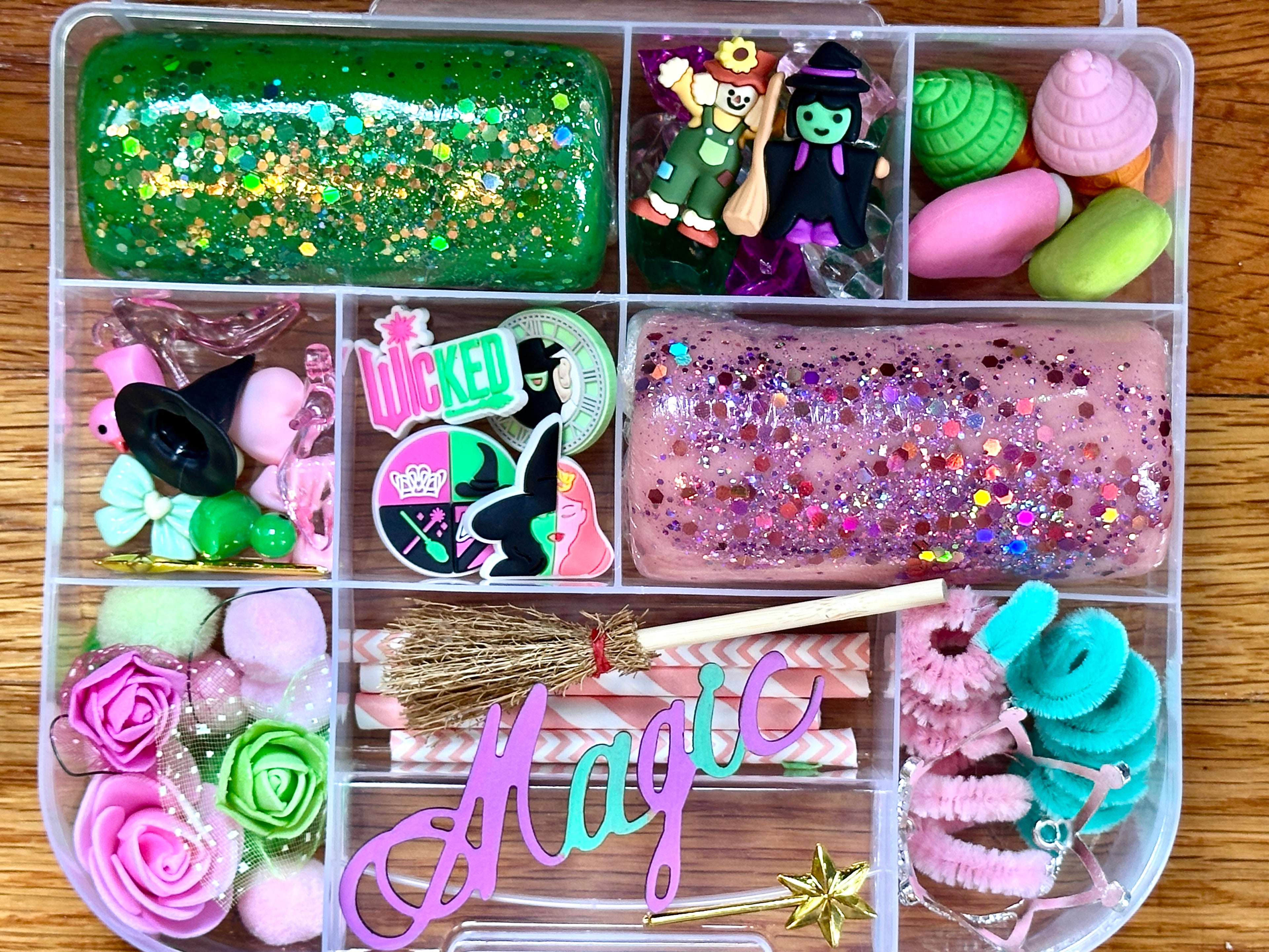 Wicked Inspired Playdough Sensory Kit
