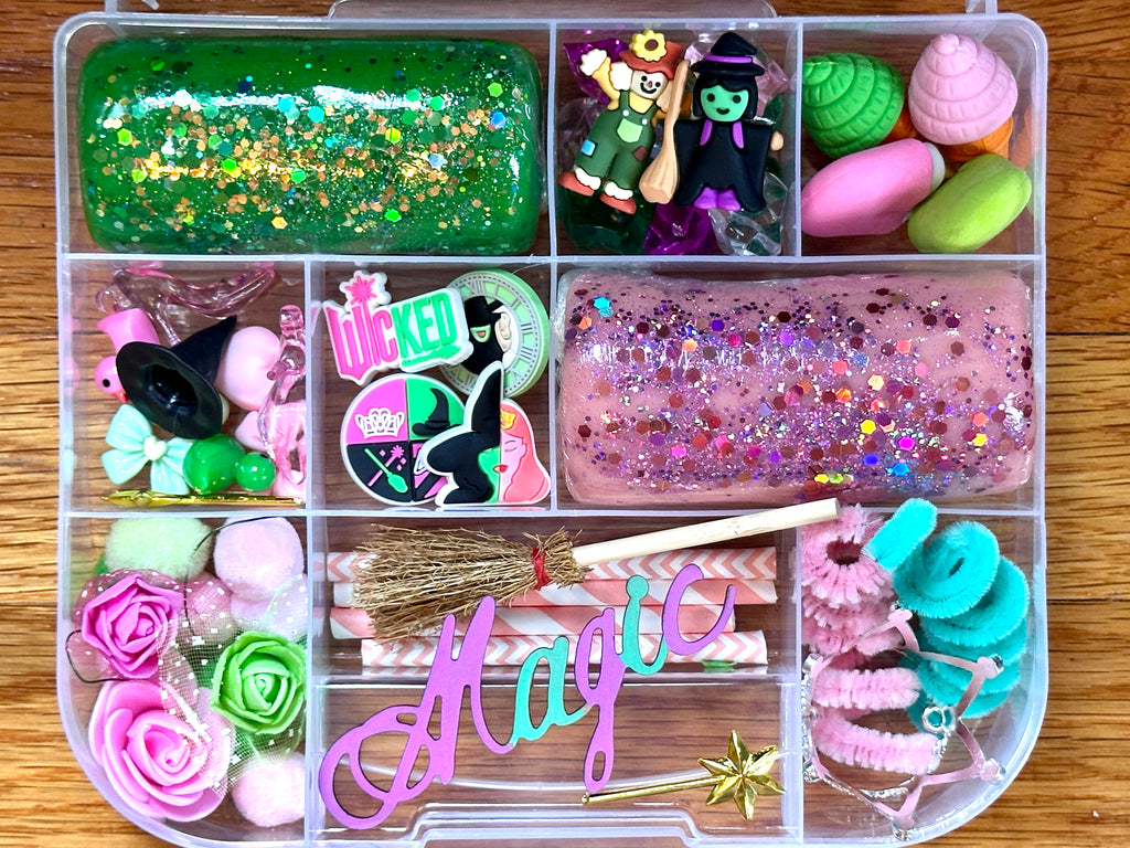 Wicked Inspired Playdough Sensory Kit