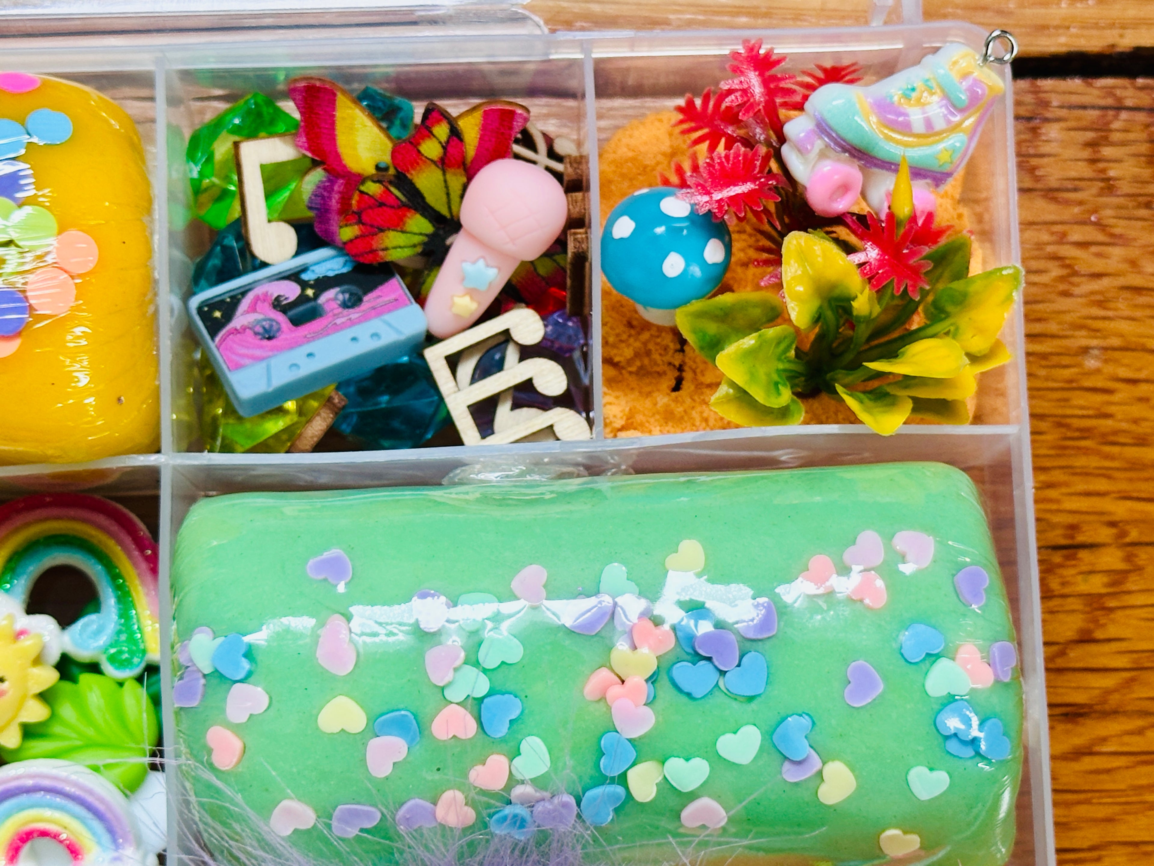 Rainbow Troll Playdough Sensory Kit