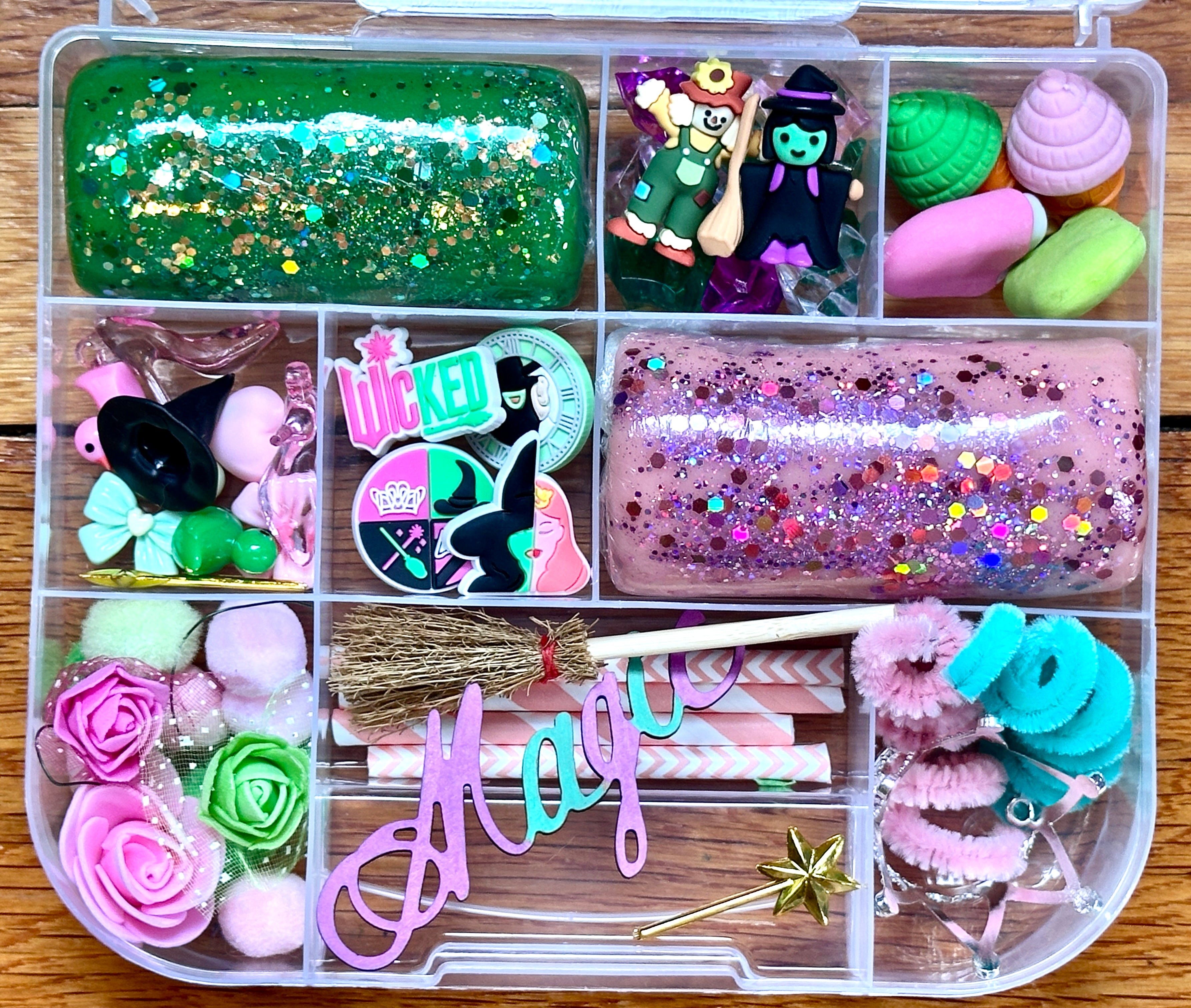Wicked Inspired Playdough Sensory Kit