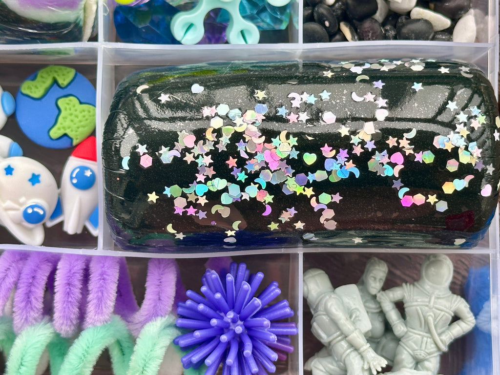 Space/Alien Playdough Sensory Kit