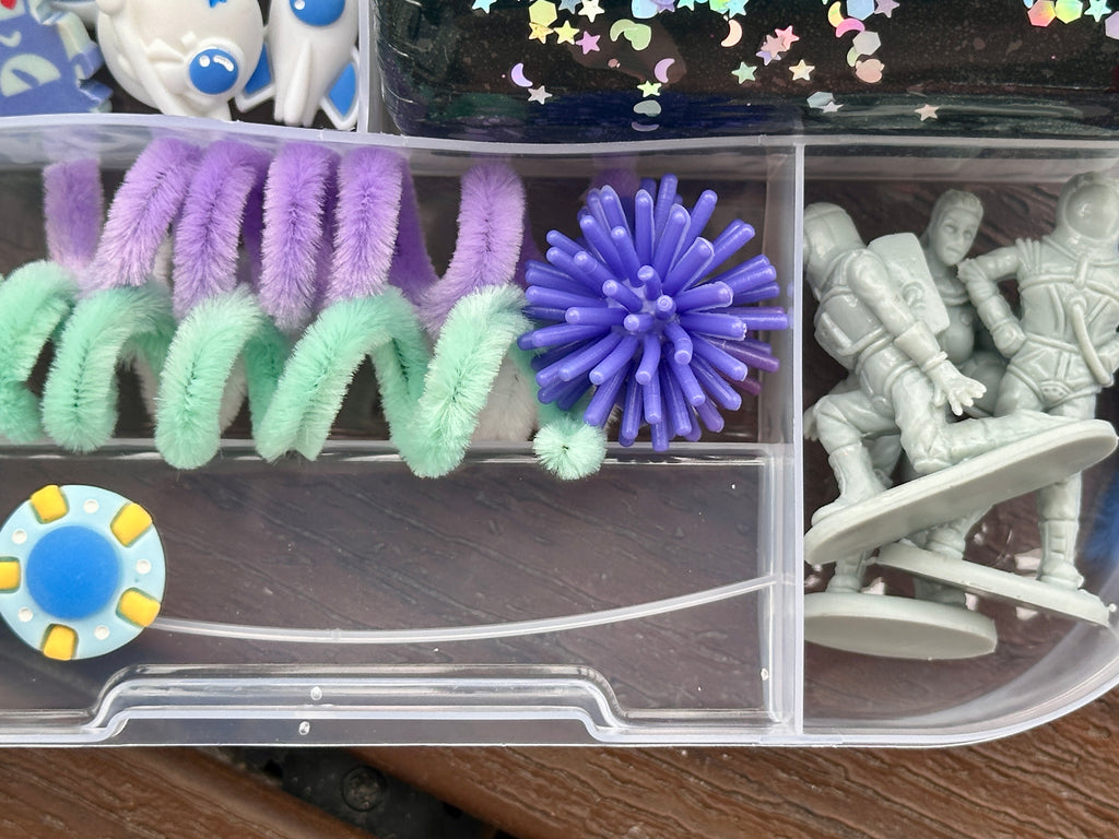 Space/Alien Playdough Sensory Kit