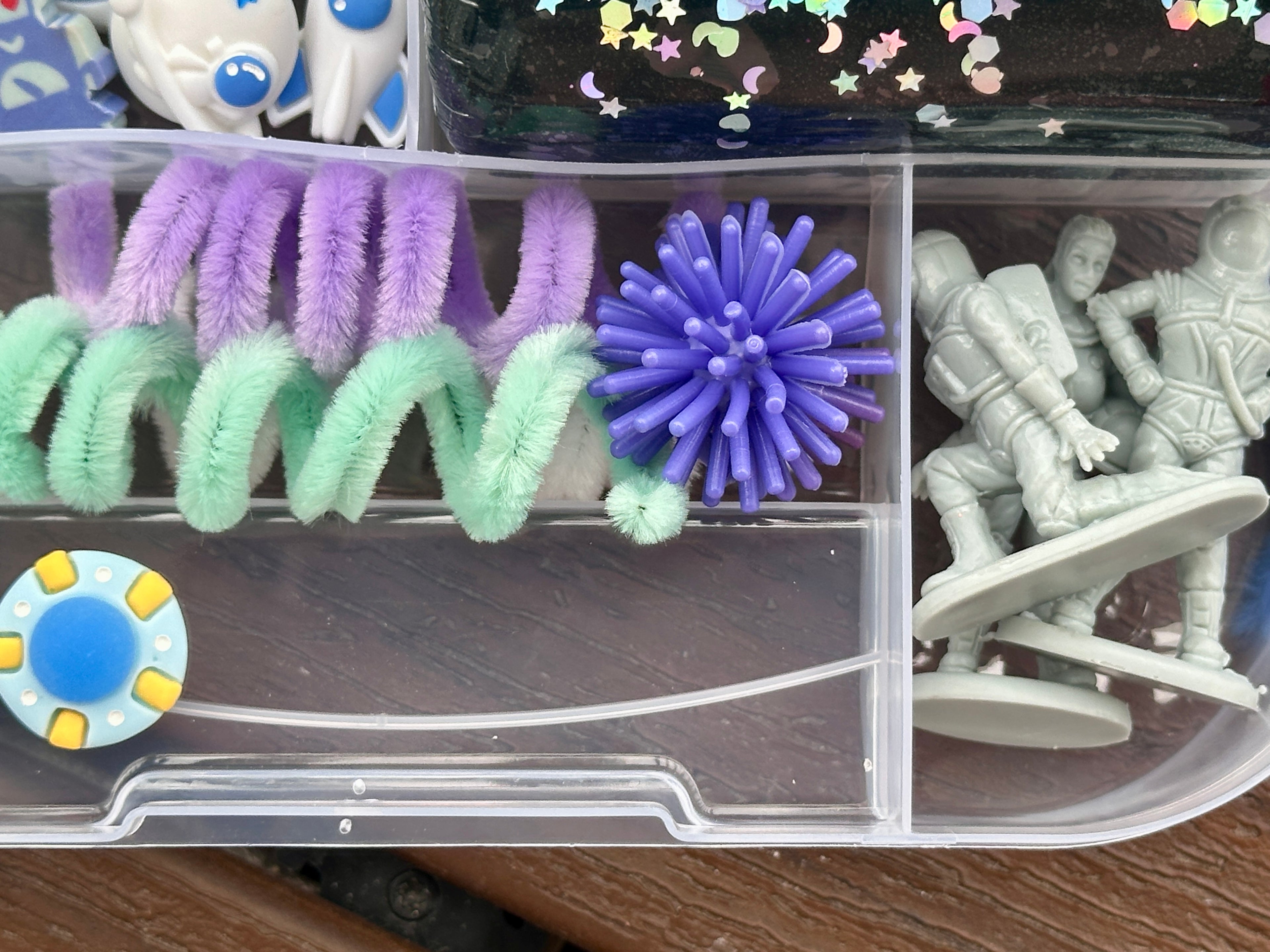 Space/Alien Playdough Sensory Kit