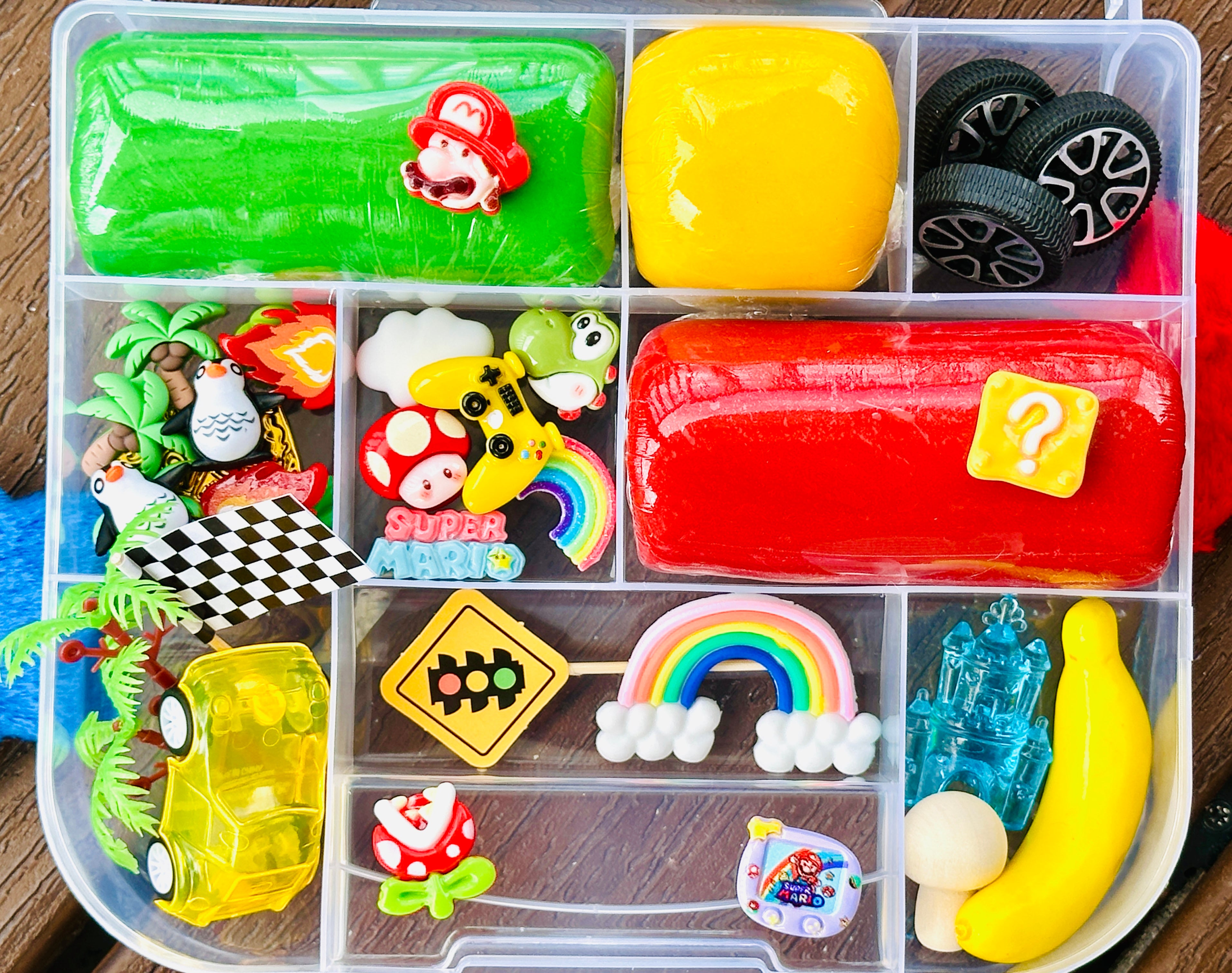 Mario Inspired Sensory Kit
