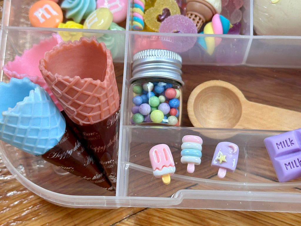 Ice Cream Shop Playdough Sensory Kit