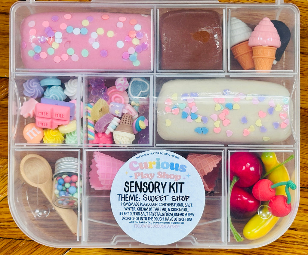Ice Cream Shop Playdough Sensory Kit