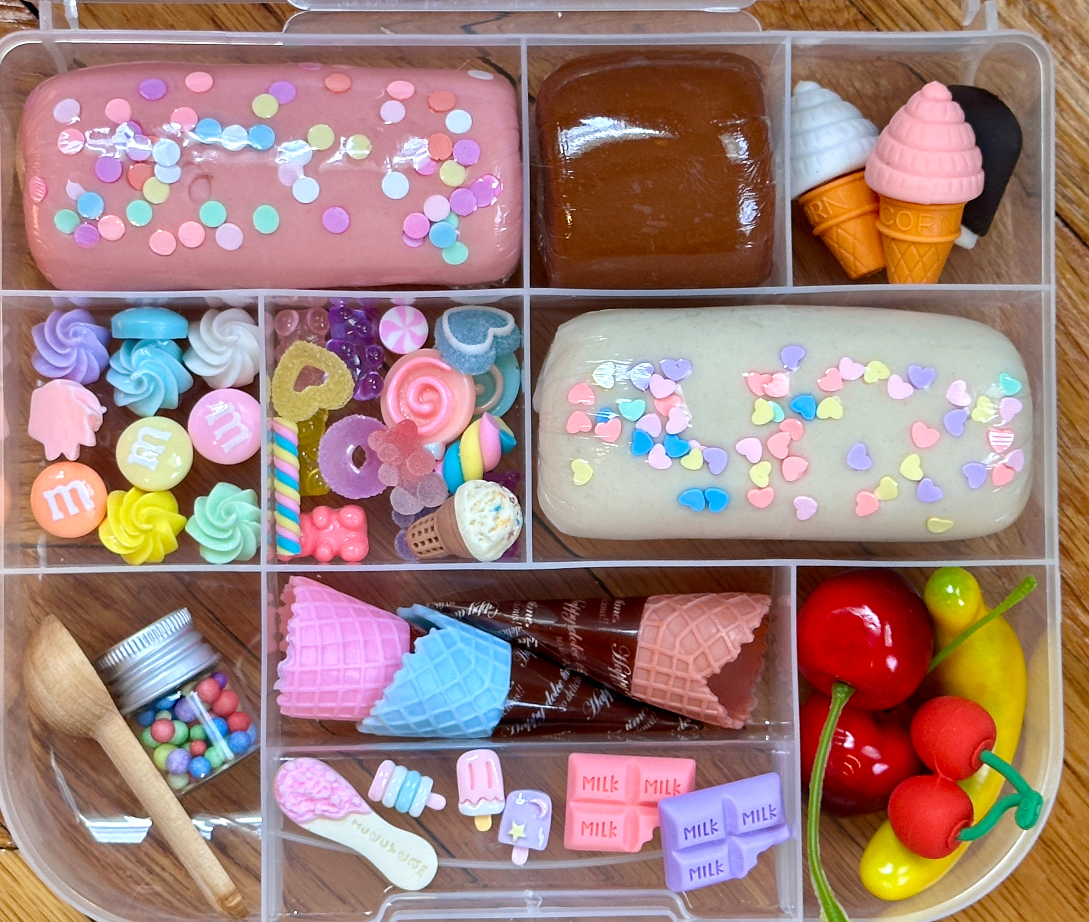 Ice Cream Shop Playdough Sensory Kit