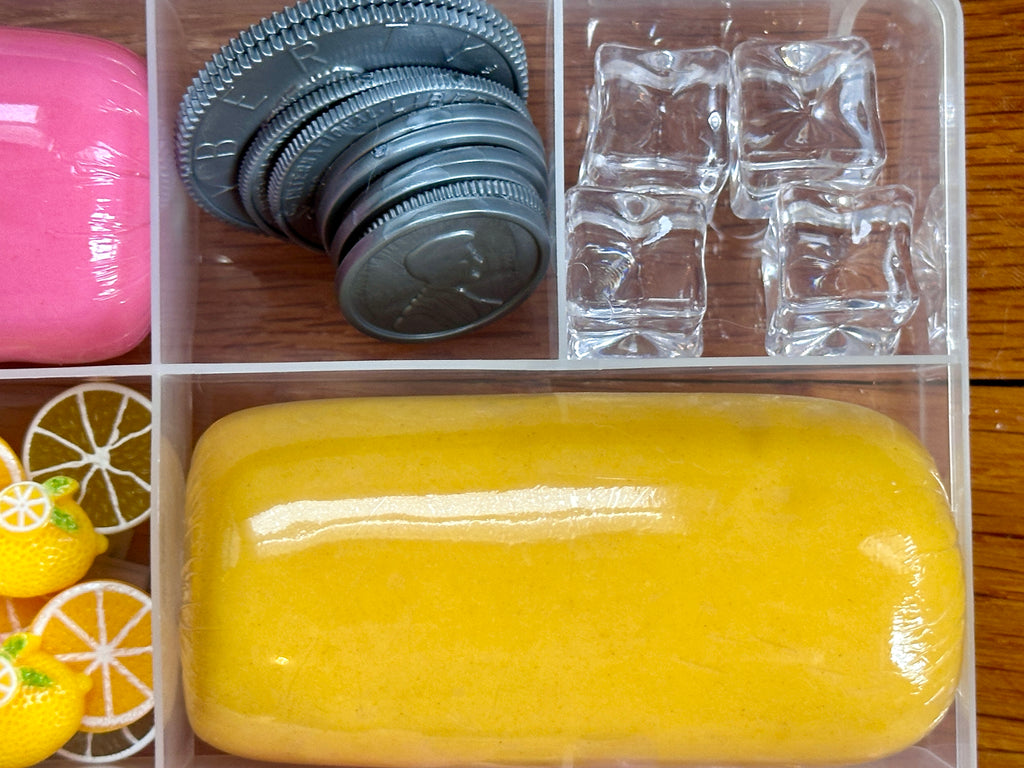 Lemonade Stand Playdough Sensory Kit
