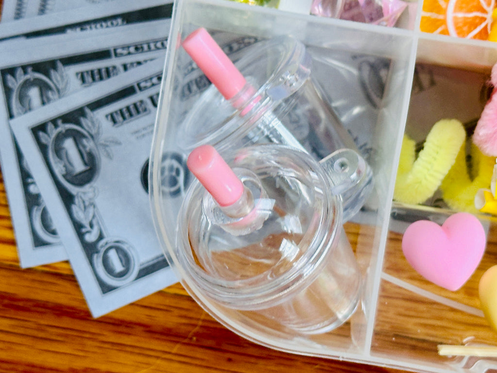Lemonade Stand Playdough Sensory Kit