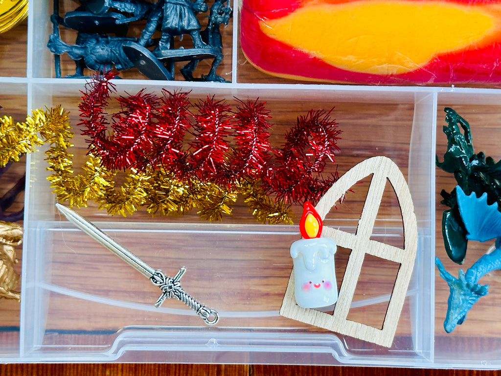 Knights & Dragons Playdough Sensory Kit