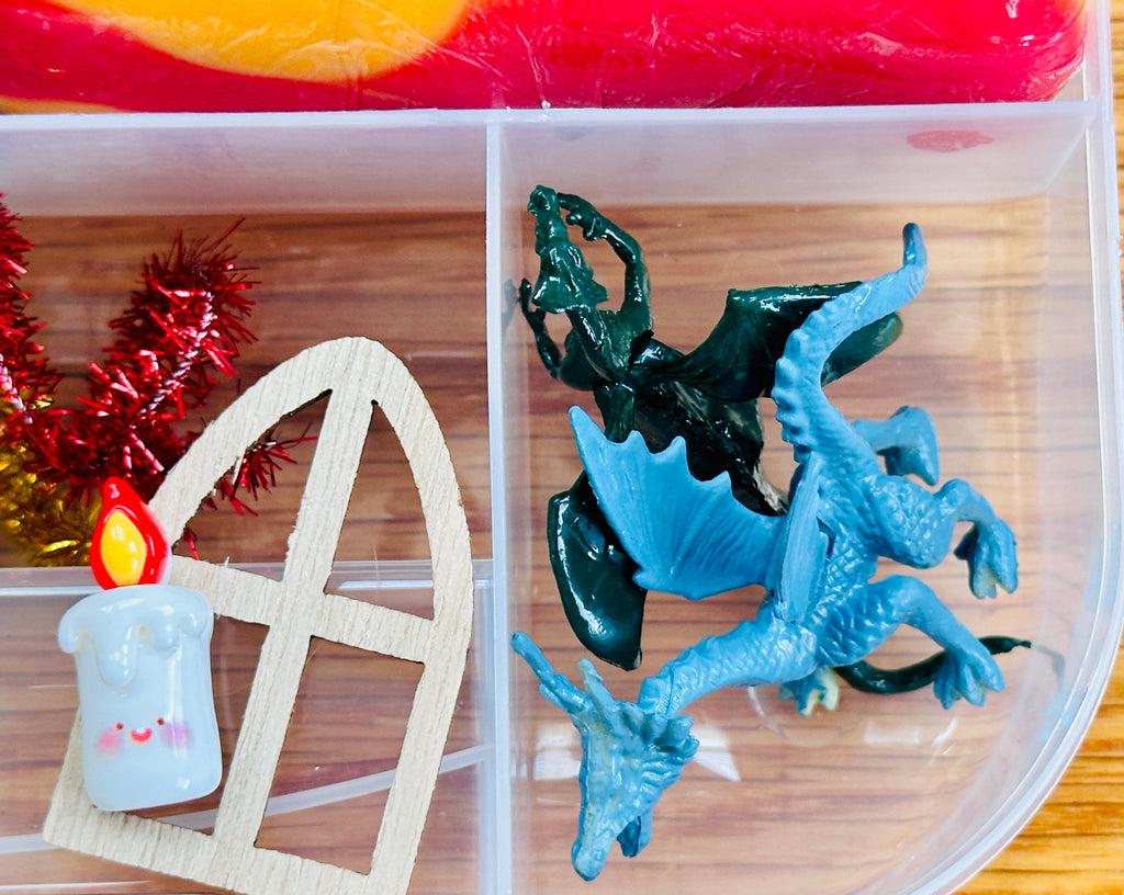 Knights & Dragons Playdough Sensory Kit