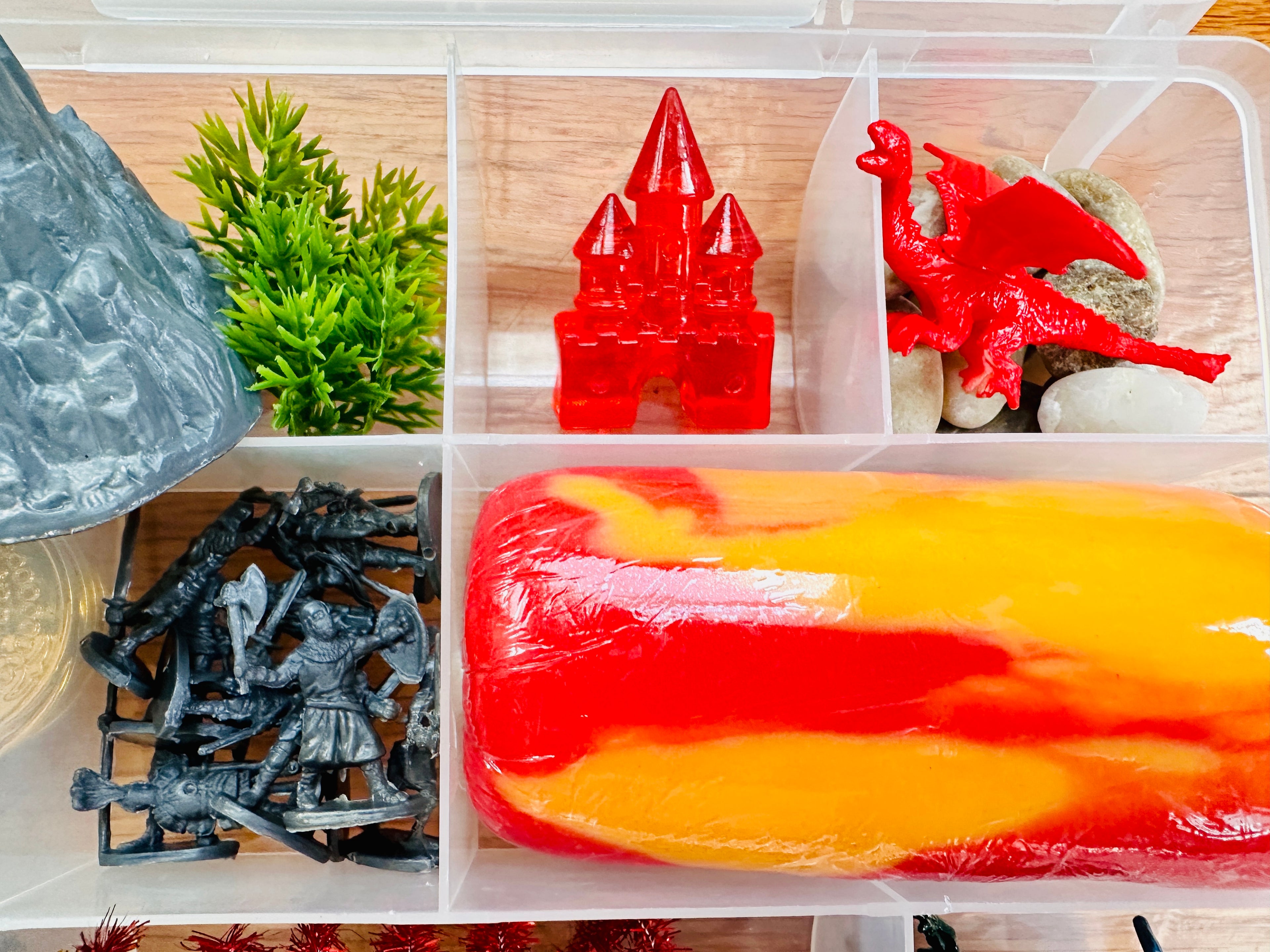 Knights & Dragons Playdough Sensory Kit