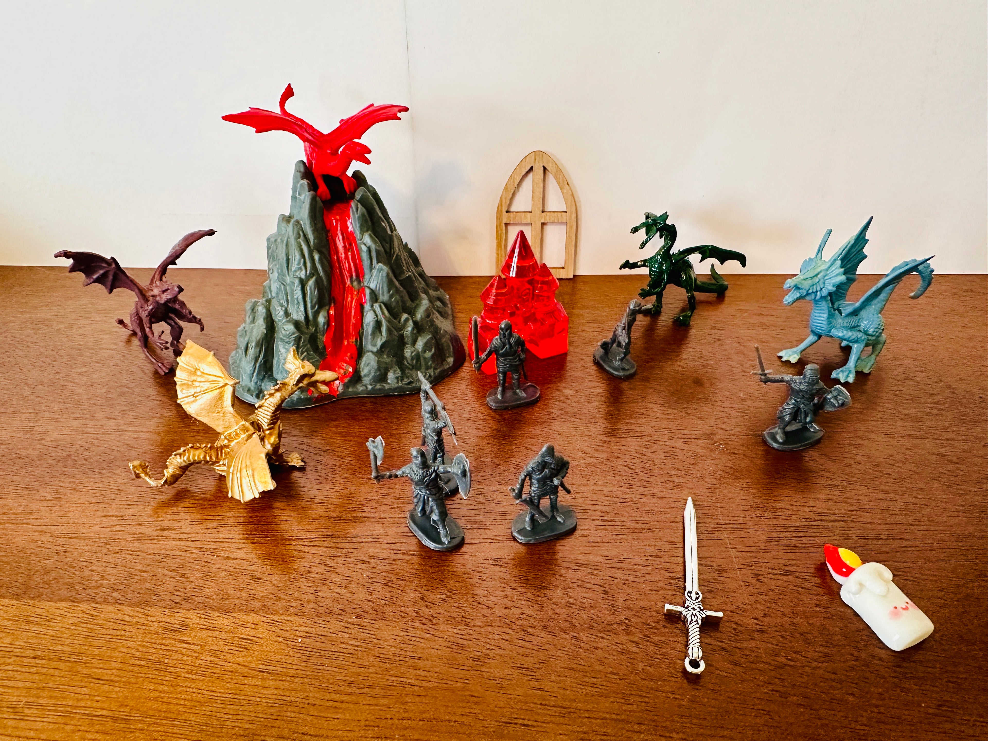 Knights & Dragons Playdough Sensory Kit