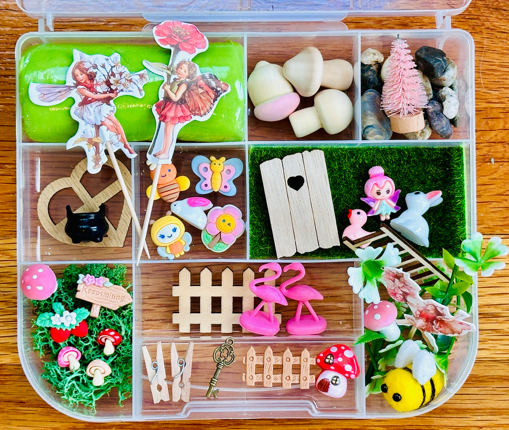 Fairy Garden Playdough Sensory Kit