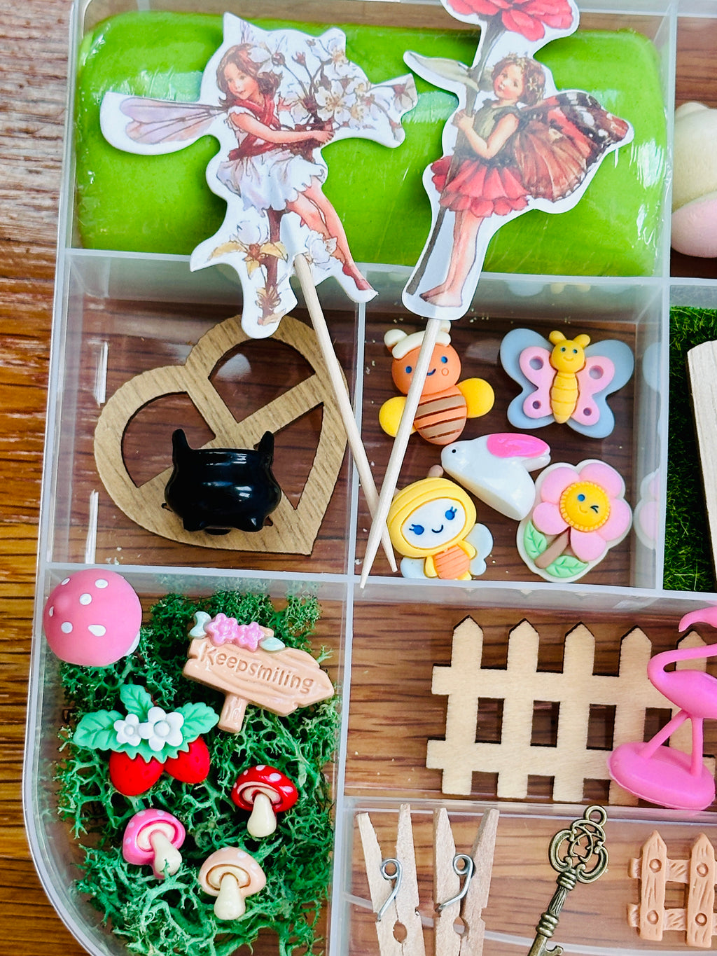 Fairy Garden Playdough Sensory Kit