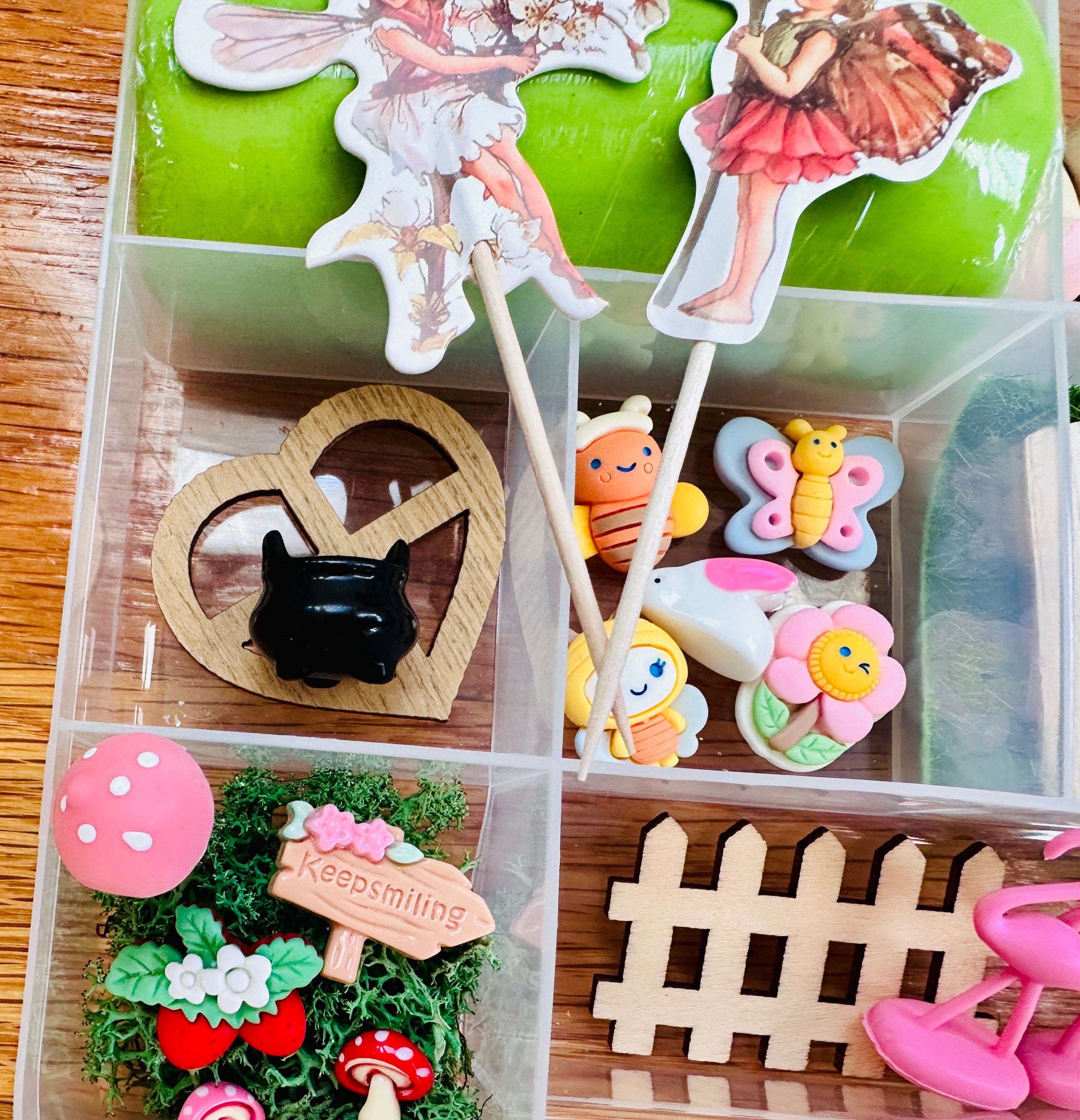 Fairy Garden Playdough Sensory Kit