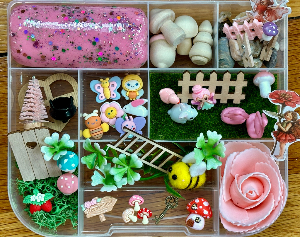 Fairy Garden Playdough Sensory Kit