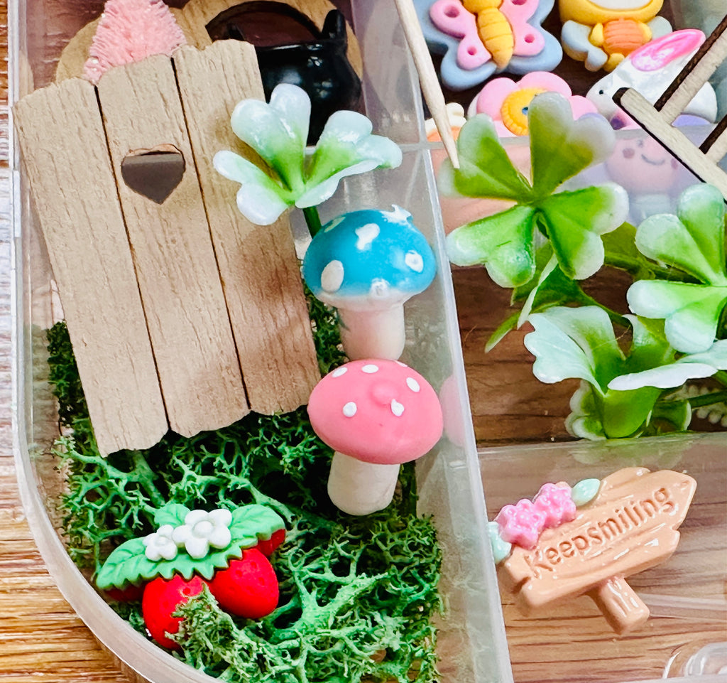 Fairy Garden Playdough Sensory Kit