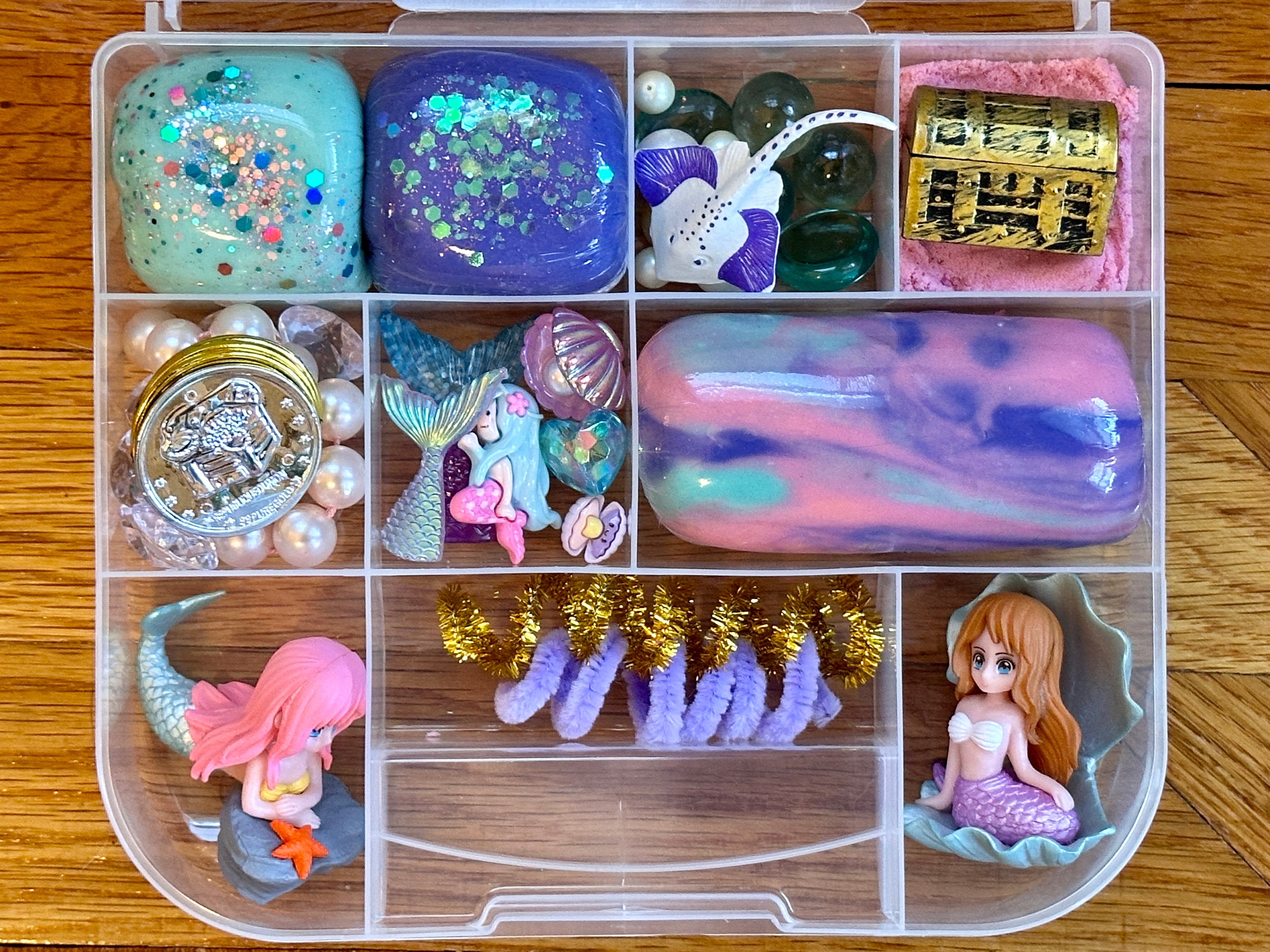 Magical Mermaid Playdough Sensory Kit