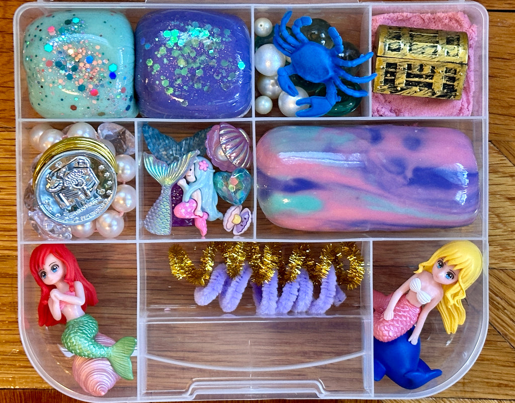 Magical Mermaid Playdough Sensory Kit