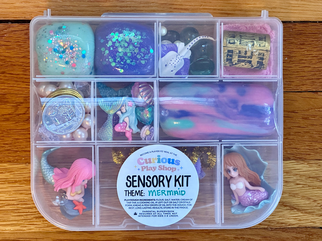 Magical Mermaid Playdough Sensory Kit