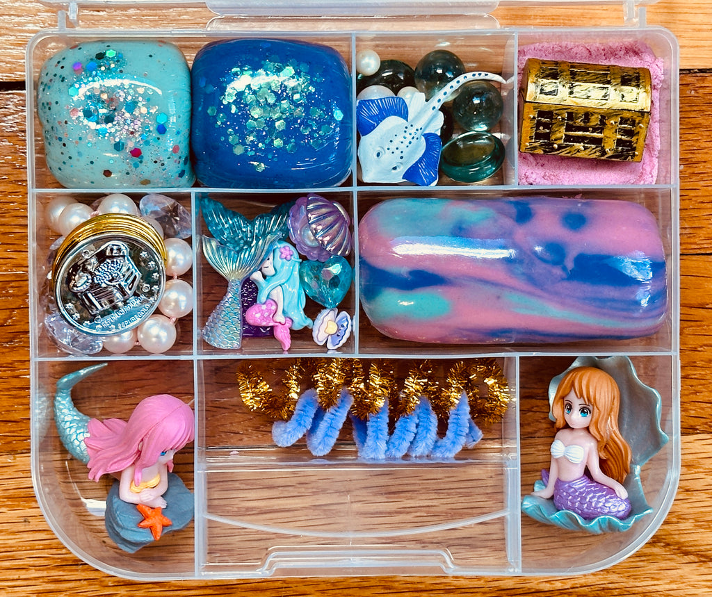 Magical Mermaid Playdough Sensory Kit