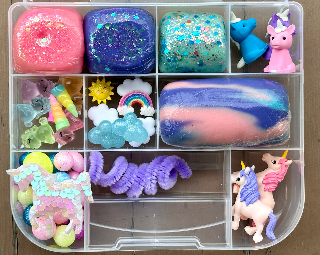 Magical Unicorn Playdough Sensory Kit