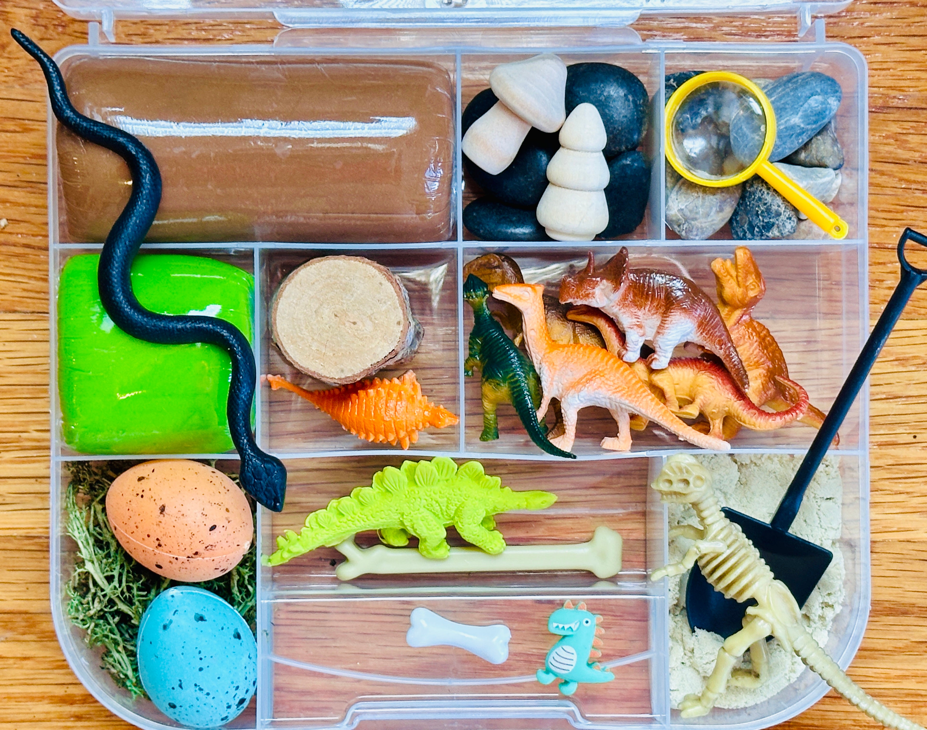 Dinosaur Playdough Sensory Kit