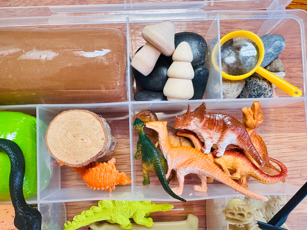 Dinosaur Playdough Sensory Kit