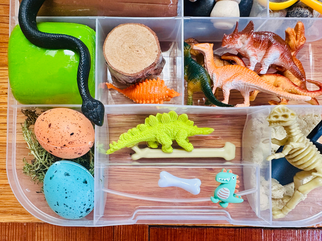 Dinosaur Playdough Sensory Kit