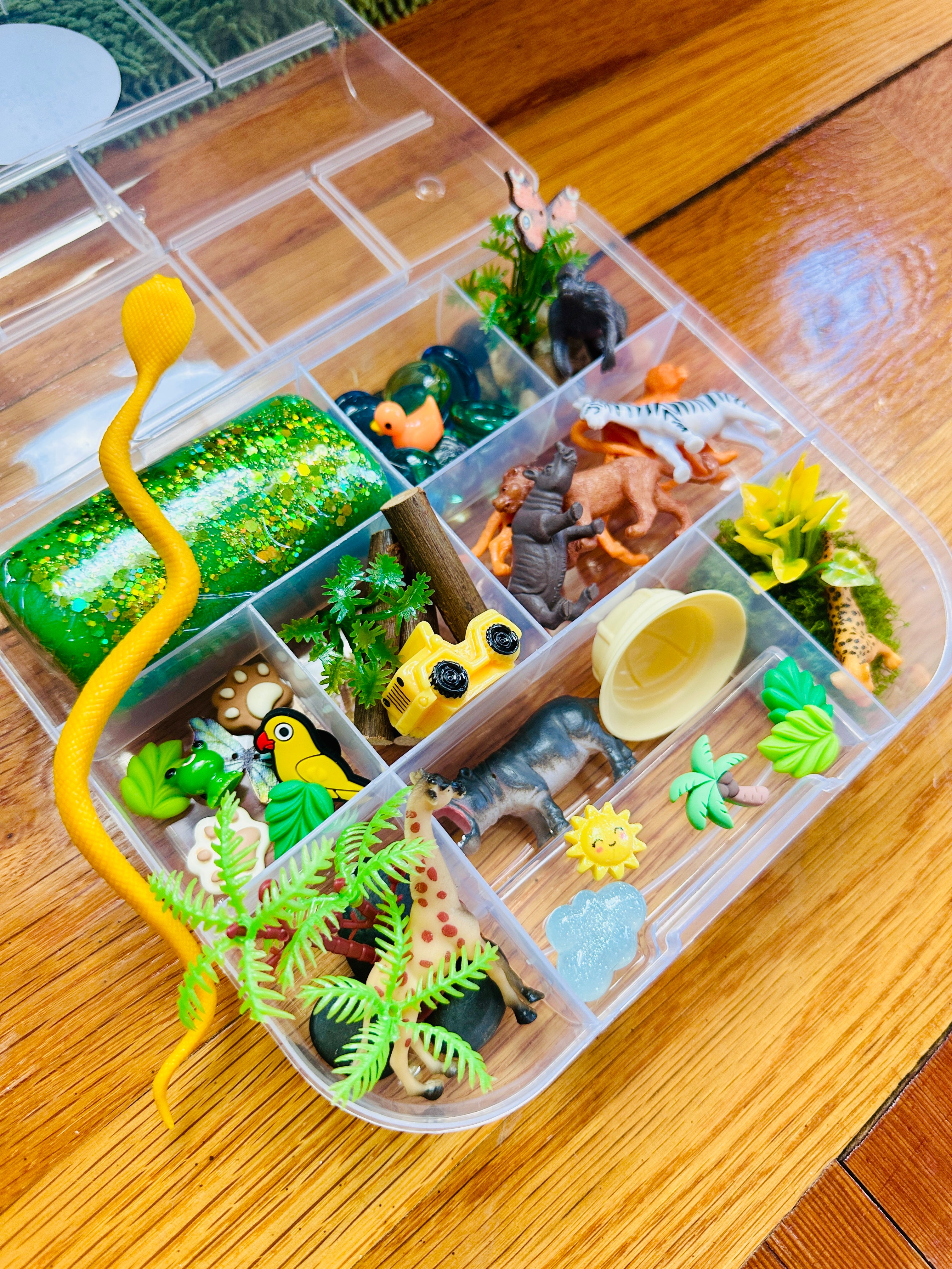 Jungle Safari Playdough Sensory Kit
