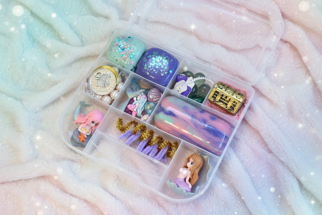 Dreamy mermaid sensory kit